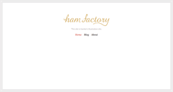 Desktop Screenshot of hamfactory.net
