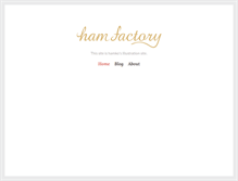 Tablet Screenshot of hamfactory.net